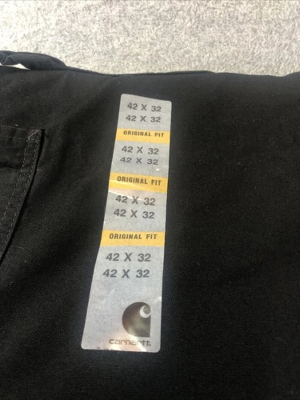 CARHARTT  LOOSE FIT Black   WORK DUNGAREES